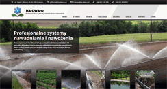 Desktop Screenshot of ha-dwa-o.pl